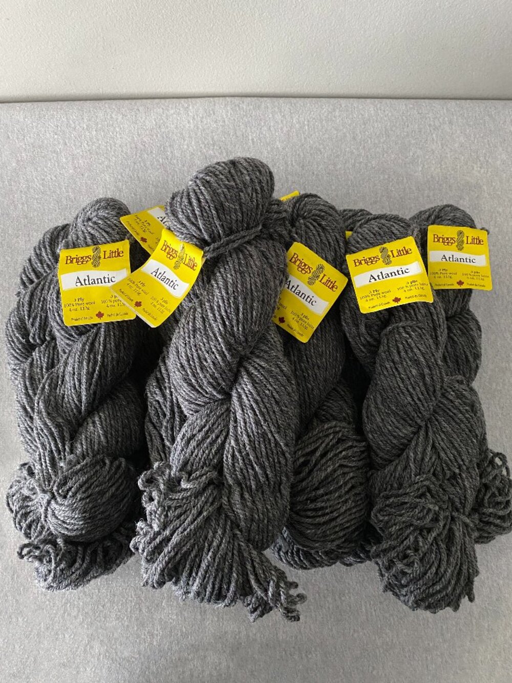 NWT Briggs And Little Atlantic Colour 12 Medium Grey Lot of 10